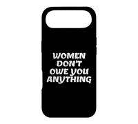 Carcasa para iPhone Air Women Don't Owe You Anything Bold Feminist Text