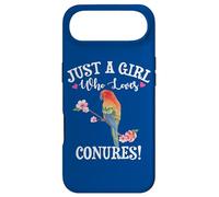 Carcasa para iPhone Air Womens Funny Watercolor Girl Who Loves Sun Conures Lover