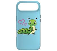 Carcasa para iPhone Air Womens Girls Kids Cute Cartoon Hearts Caterpillar Lover