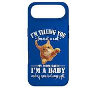 Carcasa para iPhone Air Womens Girls Mom Says I'm A Baby Orange Tabby Cat Lover