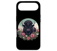 Carcasa para iPhone Air Womens Girls Old West Retro Vintage Floral Buffalo Lover