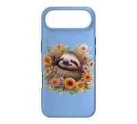 Carcasa para iPhone Air Womens Girls Sleeping Nap Floral Flowers Baby Sloth Lover