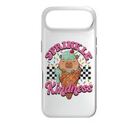 Carcasa para iPhone Air Womens Girls Sprinkle Kindness Ice Cream Capybara Lover