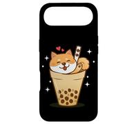 Carcasa para iPhone Air Womens Japanese Bubble Boba Tea Kawaii Kids Shiba Inu Dog