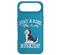 Carcasa para iPhone Air Womens Just A Girl Who Loves Siberian Husky Dog Lover