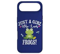 Carcasa para iPhone Air Womens Kids Cartoon Kawaii Just A Girl Who Loves Frogs Lover