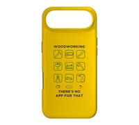Carcasa para iPhone Air Woodworking There's No App For That Carpintero Ebanista