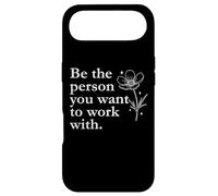 Carcasa para iPhone Air Work Wife Coworker Boss Be The Person You Want to Work with