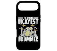 Carcasa para iPhone Air World’s Okayest Drummer Retro Music Drum Kit Artwork