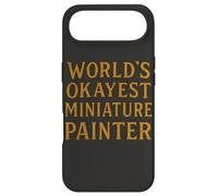 Carcasa para iPhone Air World'S Okayest Pintor Miniatura Divertido Hobby Gamer Diseño