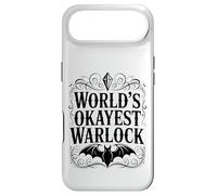 Carcasa para iPhone Air Worlds Okayest Warlock Humor Fantasía Diseño