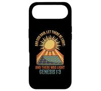 Carcasa para iPhone Air Y Dios Dijo Que Haya luz Panel Solar