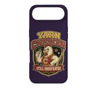 Carcasa para iPhone Air Yarn Chicken Still Undefeated Crochet Humor