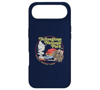 Carcasa para iPhone Air Yellowstone National Park Vintage 70's Old Faithful Graphic