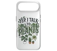 Carcasa para iPhone Air Yep, I Talk to Plants Funny Plant Whisperer Gardening Humor