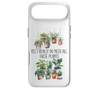 Carcasa para iPhone Air Yes I Really Do Need All These Plants Sign,Books Plant Lady
