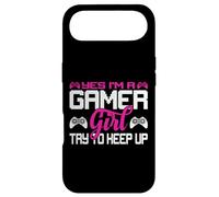 Carcasa para iPhone Air Yes I'm A Gamer Girl Try To Keep Up Gaming