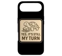 Carcasa para iPhone Air Yes It's Still My Turn Funny Slow Turtle Jugando Juegos de Mesa