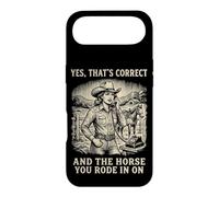 Carcasa para iPhone Air Yes That's Correct and The Horse You Rode In On Rodeo