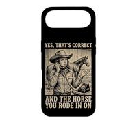Carcasa para iPhone Air Yes That's Correct and The Horse You Rode In On Rodeo