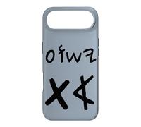 Carcasa para iPhone Air Yeshua Aleph TAV Jesús Primero Último en Paleo Hebreo (Negro)