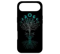 Carcasa para iPhone Air Yggdrasil Fresno Mundial - Moon Phases Tree of Life - Pagan Art