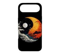 Carcasa para iPhone Air Ying Yang Energía Meditación Acuarela Tai Chi Día y Noche
