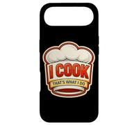 Carcasa para iPhone Air Yo cocino, eso es lo Que Hago, Chef Vintage, Divertida Cita de Cocina