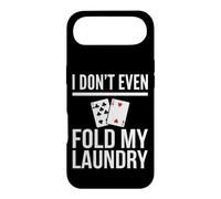 Carcasa para iPhone Air Yo ni Siquiera doblo mi Humor de póquer de lavandería