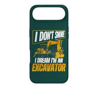 Carcasa para iPhone Air Yo no Ronco Sueño Operador de Excavadora Divertido