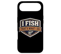 Carcasa para iPhone Air Yo pesco, eso es lo Que Hago, Pesca Vintage, Pescador, Fisher Retro