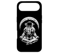 Carcasa para iPhone Air Yoga Astronauta Luna Creciente Ciencia Espacial Meditación Zen