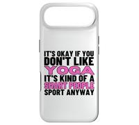 Carcasa para iPhone Air Yoga es para Personas Inteligentes Mujeres Instructor de Yoga Divertido