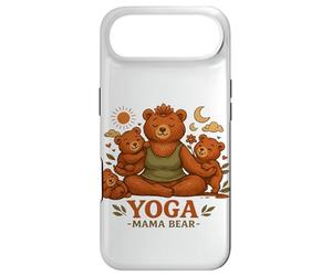 Carcasa para iPhone Air Yoga Mama Bear - Regalo Divertido para mamás Mindfulness Wellness
