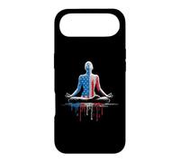 Carcasa para iPhone Air Yoga Yogi Mediación Zen Bandera Americana USA Drip Graffiti