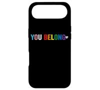 Carcasa para iPhone Air You Belong Gay Pride Apoyo LGBT y respeta a Las Personas transgénero