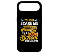 Carcasa para iPhone Air You Don't Scare Me A School Bus Monitor Conductor de autobús de Halloween