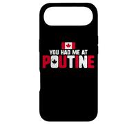Carcasa para iPhone Air You Had Me At Poutine Canadian Fries Canada Flag Home Pride