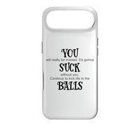 Carcasa para iPhone Air You Suck Balls Coworker Leaving Work Will Suck Without You