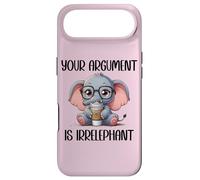 Carcasa para iPhone Air Your Argument is Irrelephant Coffee Cup Elephant Funny Work