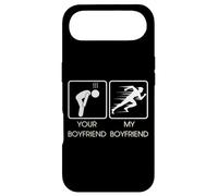 Carcasa para iPhone Air Your Boyfriend vs My Boyfriend Funny Marathon Running Design