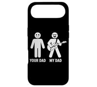 Carcasa para iPhone Air Your Dad My Dad Guitarrista Música Divertida Comparación de papá