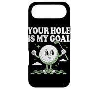 Carcasa para iPhone Air Your Hole Is My Goal, Divertido Amante del Golf, pasatiempo, Campo de Golf