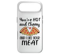 Carcasa para iPhone Air Youre Hot and Cheesy and I Like Your Meat Pizza Funny Couple