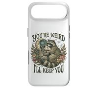 Carcasa para iPhone Air Youre Weird Ill Keep You Raccoon Possum Tarot Valentines Day