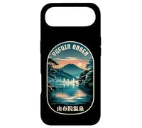 Carcasa para iPhone Air Yufuin Onsen Japón Hot Spring Lake Japanese Kanji Souvenir