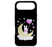 Carcasa para iPhone Air Yume Kawaii Fashion Nu Goth Bunny on The Moon Ropa