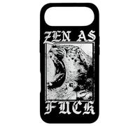 Carcasa para iPhone Air Zen as FCK - Tigre - Estética gótica vanguardista