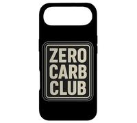 Carcasa para iPhone Air Zero Carb Club Keto Ketogenic Dieta Carnívora Amante de la Carne Broma