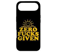 Carcasa para iPhone Air Zero Fucks Given Funny Sarcastic Sunshine